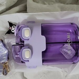 Kuromi water bottle.